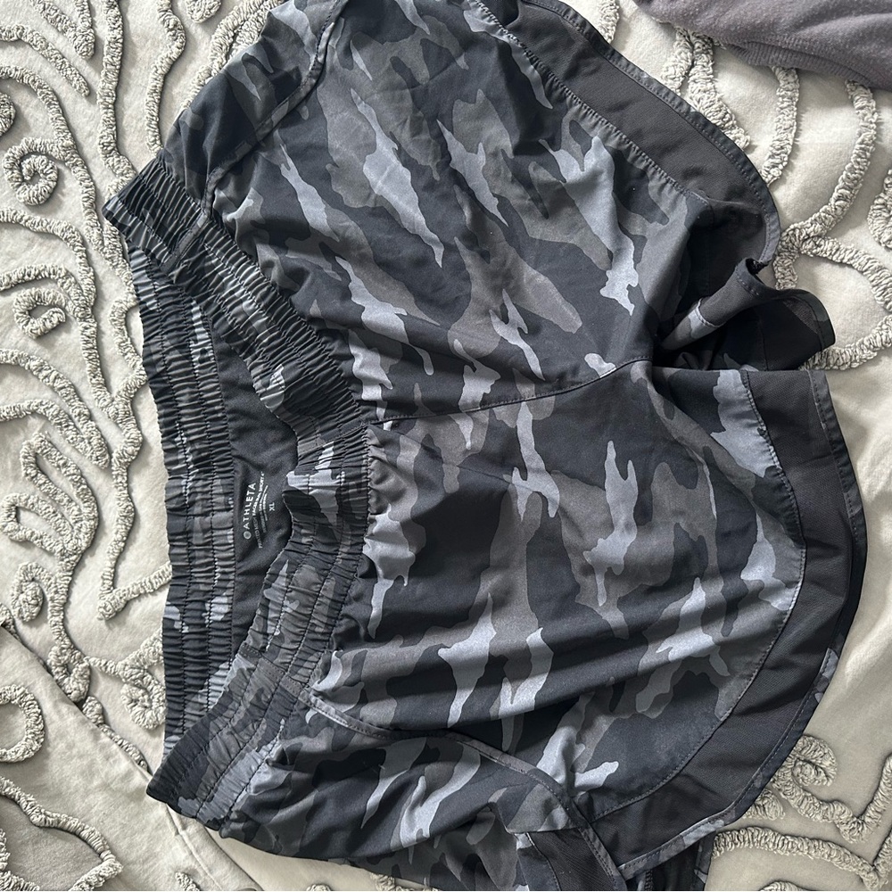 2 pair Athleta Mesh Race shorts